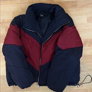 H&M Dark Bomber Jacket